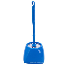 Ventas calientes Accesorios de baño Azul 36 * 10 Cepillo de limpieza de inodoro de silicona con base de tazón